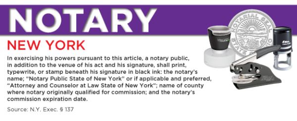 New York Notary